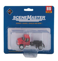 International(R) 4300 Single-Axle Red Semi Tractor Only