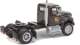 International(R) 4900 Single-Axle Semi Tractor Only Assembled United Parcel Service (Modern Shield Logo; brown, yellow)