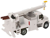 International(R) 4300 Utility Truck with Drill White (Includes Utility Company Decals)