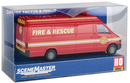 Service Van Fire and Rescue (red, white, yellow)