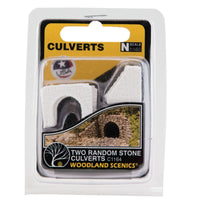 Random Stone Culverts (2 Pack) Unpainted
