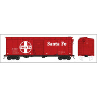 HO 40' Single-Door Boxcar ATSF Santa Fe #144310