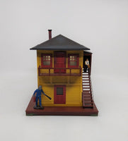 Burning Switch Tower O Scale Building Kit
