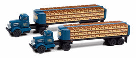 Mini Metals Peoples Beer White WC 22 Tractor/Trailer