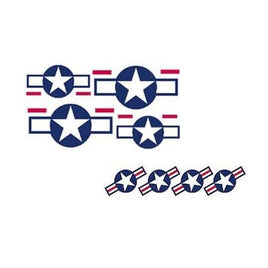 10 Inch US Stars And Bars Decals