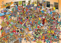 Game Night by Bart Slyp & Elvira Errico (1000 Piece) Puzzle
