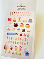 Cake in Here! Flat Stickers