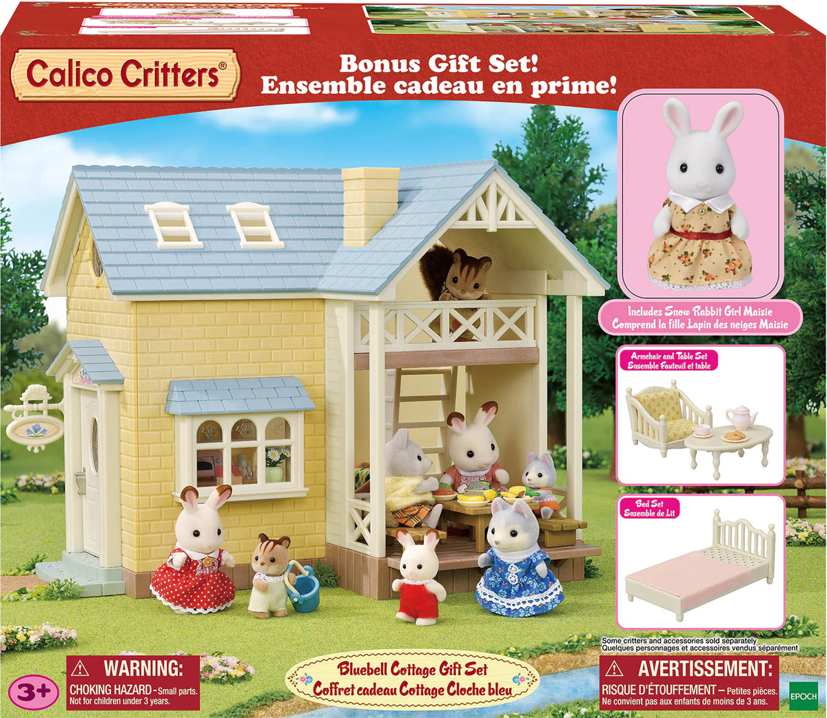 Calico Critter Bluebell Cottage Gift Set| Eugene Toy & Hobby