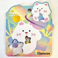 Cloud Bear Sticker Bag