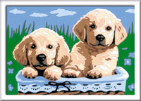 CreArt Cute Puppies Paint by Number