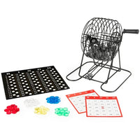 Deluxe Metal Bingo Cage Set