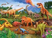 Dinos (350 Family Piece) Puzzle