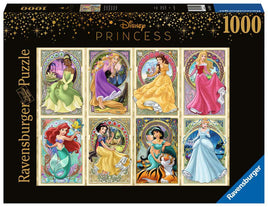 Disney Art Nouveau Princess (1000 Piece) Puzzle