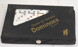 Double Six Standard Dominoes (Set of 28) Colored Pips