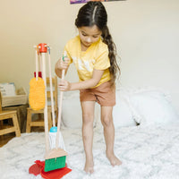 Dust! Sweep! Mop! Kids Cleaning Play Set