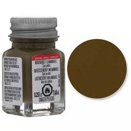 Flat Olive Drab Enamel Paint 0.25oz TES1165TT