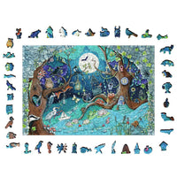 Fantasy Forest (500 Piece) Wooden Puzzle