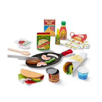 Fill & Fold Play Food Taco & Tortilla Set