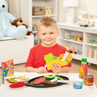 Fill & Fold Play Food Taco & Tortilla Set