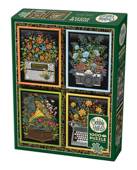 Floral Objects (1000 Piece) Puzzle