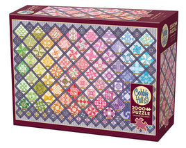 Four Square Quilt Blocks (2000 Piece) Puzzle