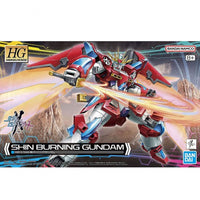 HG Gundam Build Metaverse Shin Burning Gundam (1/144 Scale) Plastic Gundam Model kit