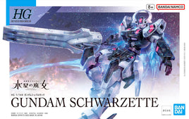 HGTWFM Gundam Schwarzette (1/144 Scale) Plastic Gundam Model Kit