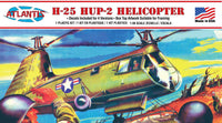 Atlantis H-25 Army Mule HUP-2 Helicopter 48th Scale Model Kit