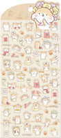 Nekoni Hamster Flat Stickers