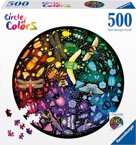 Insects (500 Piece) Round Puzzle