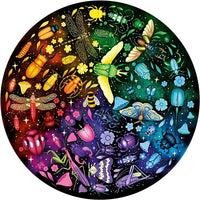 Insects (500 Piece) Round Puzzle