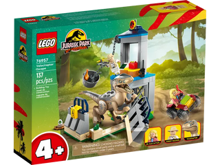 Lego Jurassic Park: Velociraptor Escape