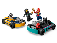 LEGO City Go-Karts and Race Car Drivers
