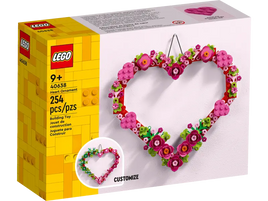 LEGO Heart Ornament