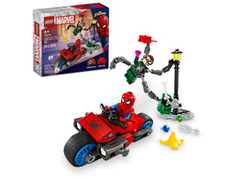 LEGO Marvel Motorcycle Chase Spider-Man VS. Doc Ock