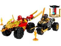 LEGO Ninjago: Kai and Ras's Car and Bike Battle