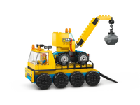 LEGO City Construction and Wrecking Ball Crane