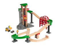 Lift and Load Warehouse Wooden Train Set