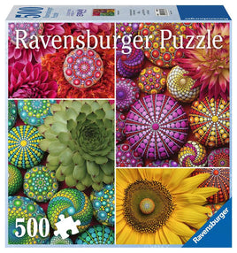 Mandala Blooms (500 Piece) Puzzle