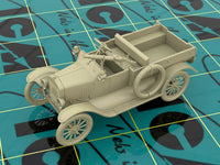Model T 1917 LCP with Vickers MG-WWI ANZAC Car (1/35 Scale ) Plastic Military Model Kit