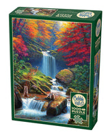 Mystic Falls in Autumn (1000 Piece) Puzzle