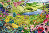 Nature Garden (500 Piece) Wooden Puzzle