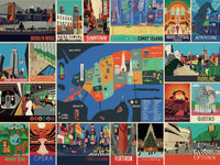 New York Collage (500 Piece) Puzzle