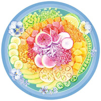 Poke Bowl (500 Piece) Round Puzzle