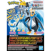 Bandai Pokemon Empoleon Evolution Set Hobby Model Kit