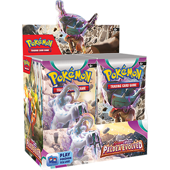 Pokemon TCG Scarlet & Violet Paldea Evolved Booster Pack| Eugene Toy & Hobby