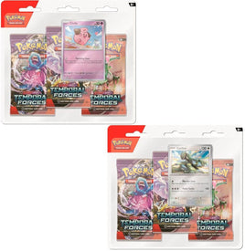 Pokemon TCG Scarlet & Violet Temporal Forces Three-Booster Blister Pack