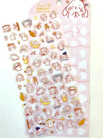 Rabbit Stickers Flat Stickers