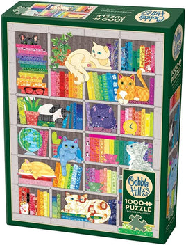 Rainbow Cat Quilt (1000 Piece) Puzzle