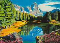 Rocky Mountain Reflect (300 Large Format Piece) Puzzle